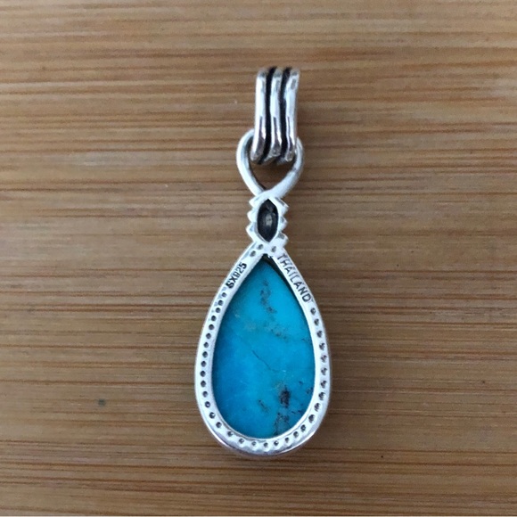 $57 Designer Estate Pendant Sterling Silver Marked SX 925 THAILAND - Picture 5 of 6